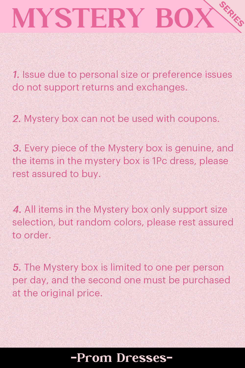 ZAPAKA MYSTERY BOX of 1Pc Prom Dress