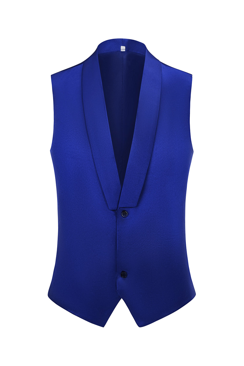 Royal Blue 3-Piece Shawl Lapel One Button Formal Suits