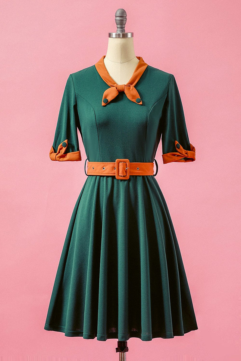 Polyester swing outlet dress