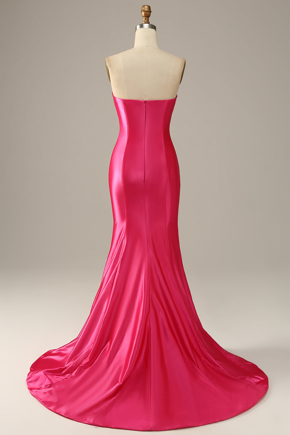 Fuchsia Sweetheart Mermaid Formal Dress