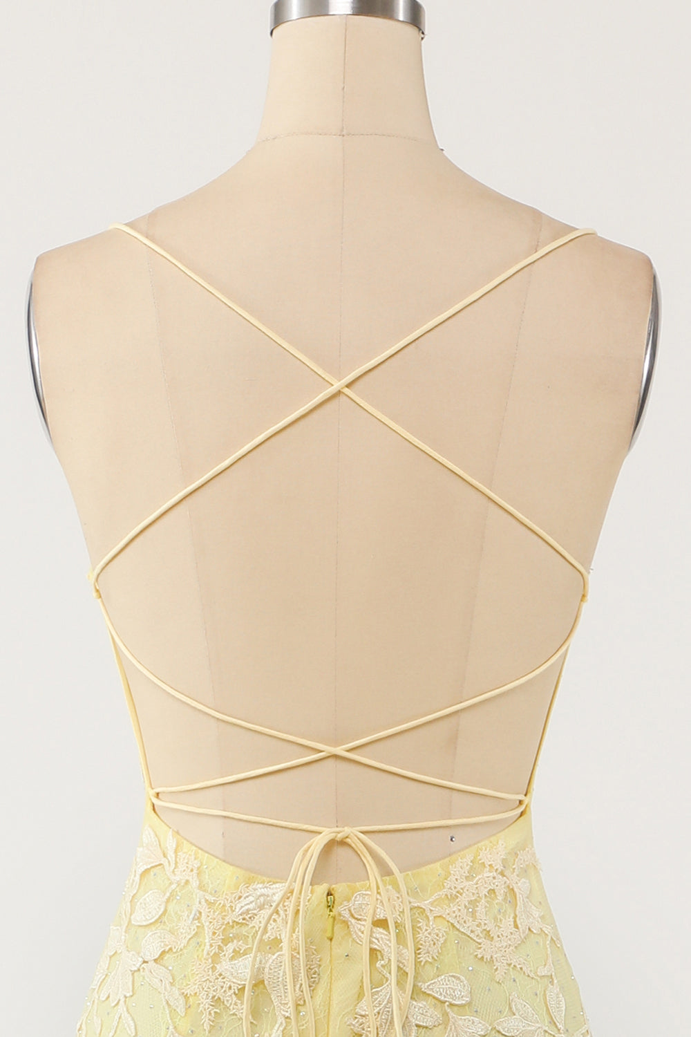 Spaghetti Straps Mermaid Prom Dress