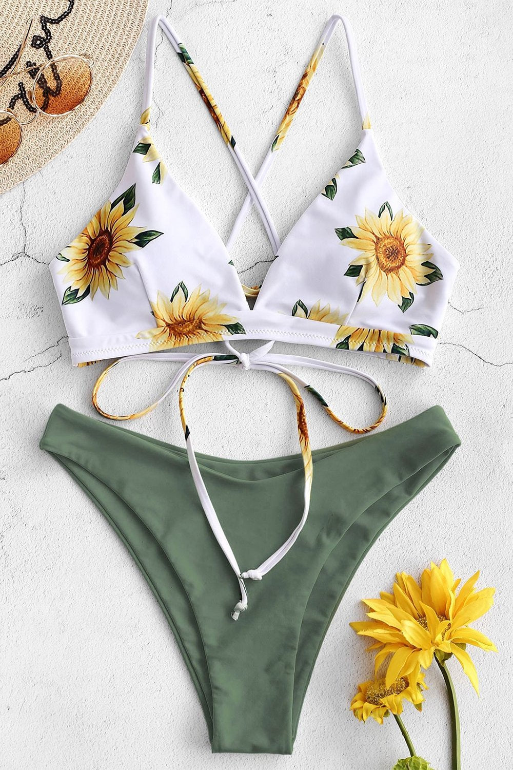 Floral Printed Summer Bikini
