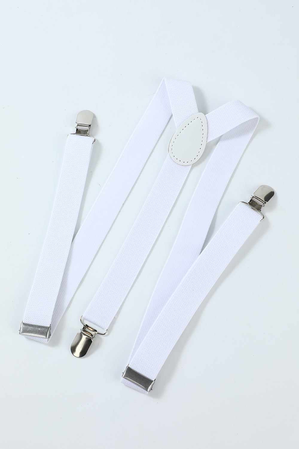 White 1920s Accessories Set for Men