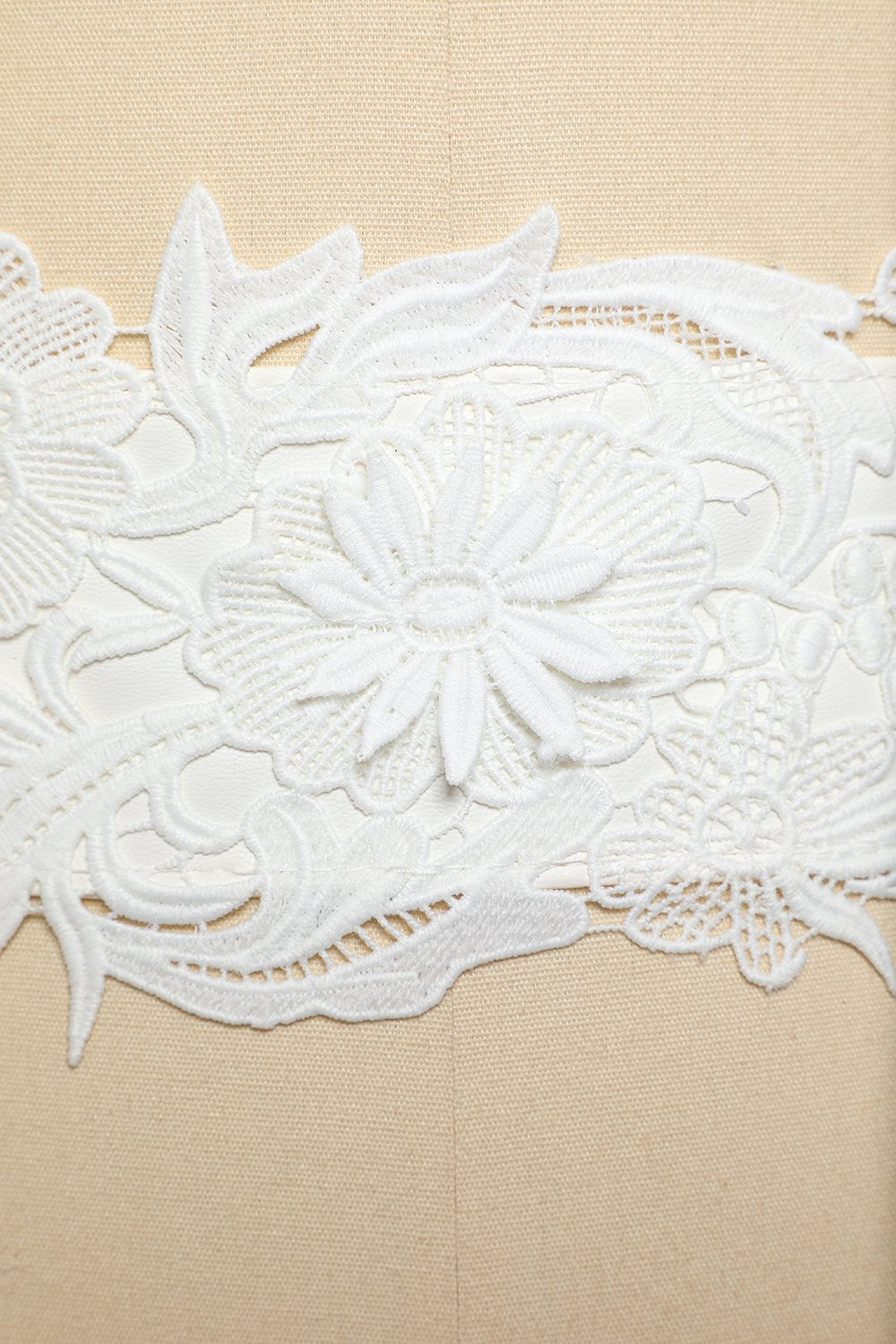 Elegant Belt with Appliques