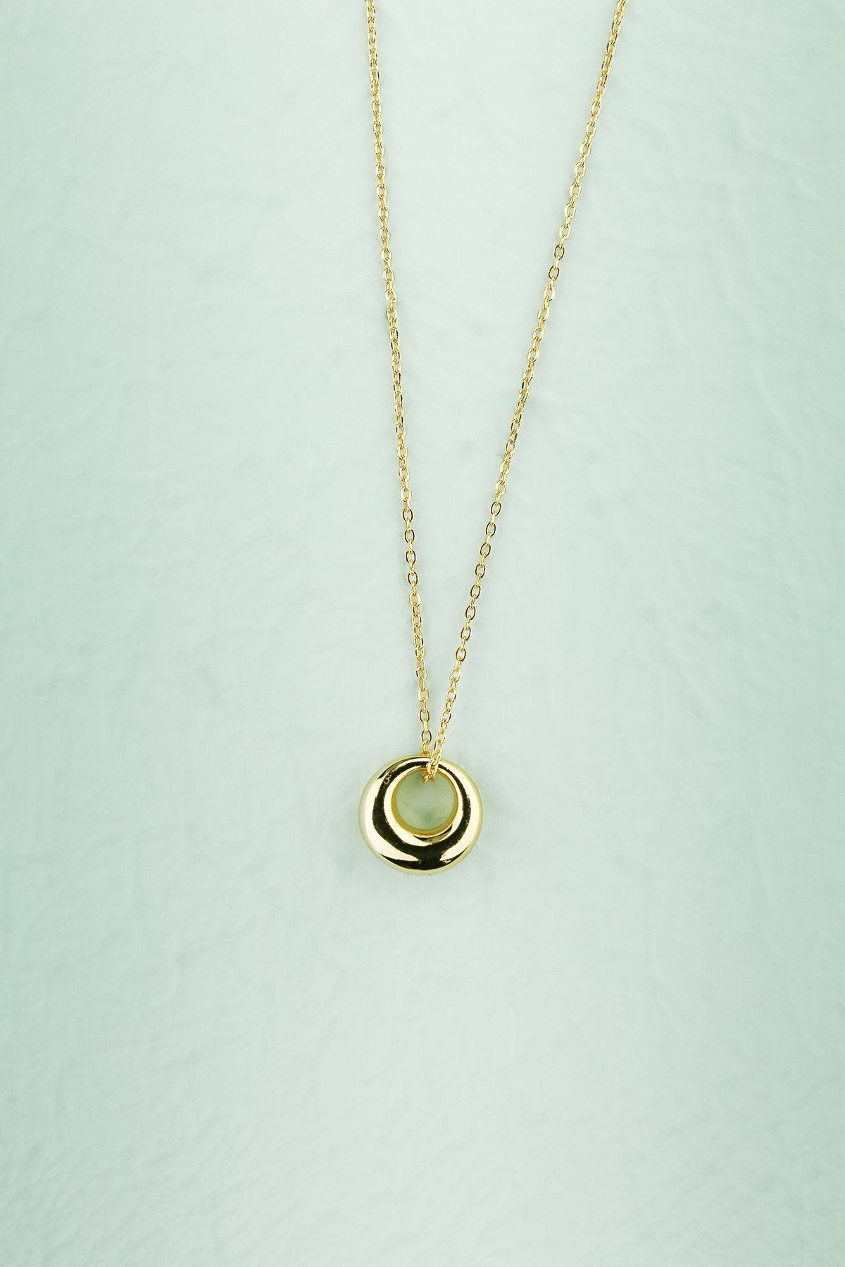 Gold Geometric Necklace - ZAPAKA