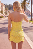 Sweetheart Pink Bodycon Short Formal Dress with Beading