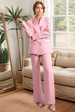 Blush Double Breasted 2 Piece Women's Formal Suit