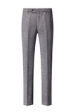 Grey Double Breasted 3 Pieces Men's Formal Suits