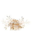 Flower Crystal Pearl Rhinestone Wedding Hair Clip