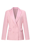 Blush Double Breasted 2 Piece Women's Suits