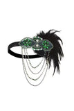 Green 1920s Party Accessories Four Pieces Sets