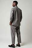 Dark Green Notched Lapel 2 Piece Men Homecoming Suits
