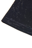 Sparkly Black 2-Piece Beaded Women Formal Suits