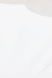 White Peak Lapel Sleeveless Satin Women Formal Blazer