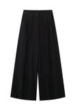Black 2 Piece Sleeveless V Neck Women Formal Suits with Strings