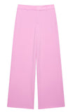 Pink 2 Piece Peak Lapel Women Formal Suits with Strings