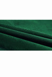 Green Peak Lapel Slim Fit One Button Men's Formal Blazer