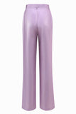Purple Peak Lapel One Button 2-piece Women Suits