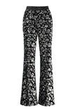 Sparkly Black Slim Fit 2 Piece Women's Prom Suit with Sash
