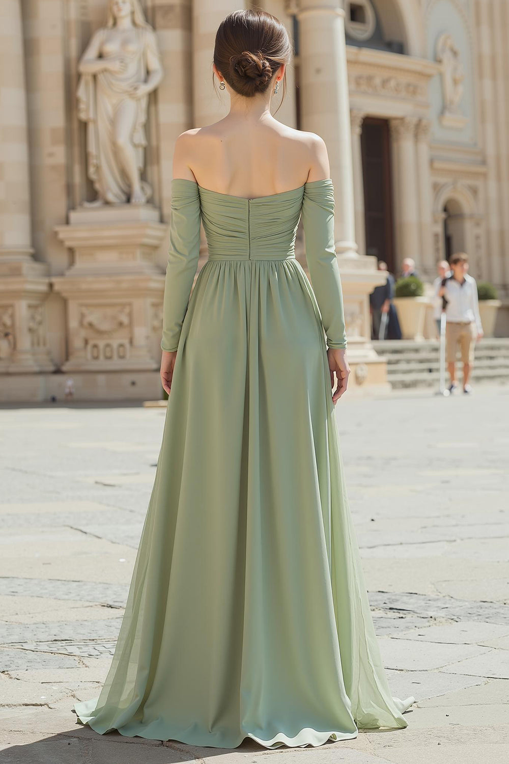 long sleeve bridesmaid dresses australia Long Sleeves Bridesmaid Dresses