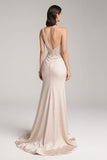 Ivory Mermaid One Shoulder Pageant Dress