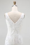 White Bodycon Sequin Short Homecoming Dress
