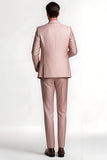 Blush Notched Lapel 2 Piece Men's Prom Suits