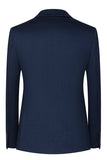 3 Piece Notched Lapel One Button Men's Navy Suits