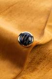 Yellow Peak Lapel One Button Prom Blazer