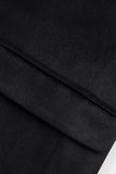 Black Peak Lapel 2 Piece Men's Suits