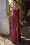 Strapless White Sheath Ruched Rehearsal Dinner Dress