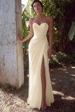 Strapless White Sheath Ruched Rehearsal Dinner Dress