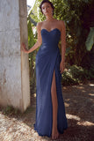 Strapless White Sheath Ruched Rehearsal Dinner Dress