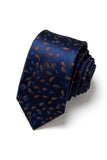 Men's Formal Navy Micro-Pattern Tie