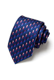 Men's Formal Navy Micro-Pattern Tie