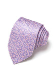 Men's Formal Navy Micro-Pattern Tie