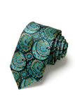 Men's Formal Navy Micro-Pattern Tie