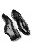 Brown Lace-Up Leather Men's Shoes