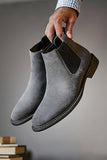 Black High-Top Casual Men's Shoes