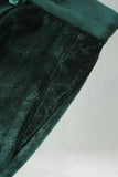 Notched Lapel Velvet Dark Green 2 Pieces Men's Prom Suits