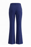 Kahki Single Breasted Nothed Lapel Women's Work Suits