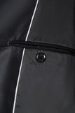 Black 2-piece Shawl Lapel Double-Breasted Men's Suits
