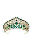 Luxury Crystal Princess Golden Crown Tiara