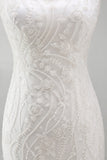 Sparkly White Square Neck Beaded Floral Tight Short Formal Dress