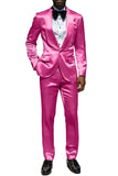 2 Piece Champagne Shawl Lapel One Button Men's Prom Suits