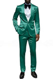 2 Piece Champagne Shawl Lapel One Button Men's Prom Suits
