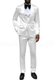 2 Piece Champagne Shawl Lapel One Button Men's Prom Suits