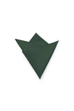Black Satin Pocket Square