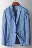 Sage Notched Lapel Single Breasted Sage Men's Blazer