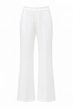 White 2-Piece Strapless Double Breasted Slim Fit Women Suits